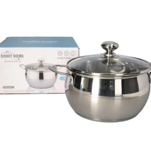 Casserole Pot & Glass Lid 6.1 L